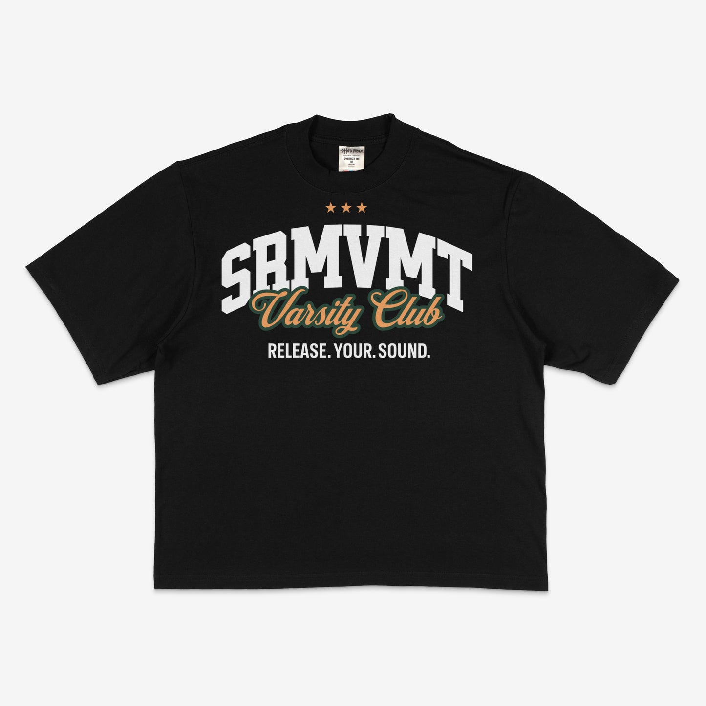 Oversized SRMVMT Varsity Shirt
